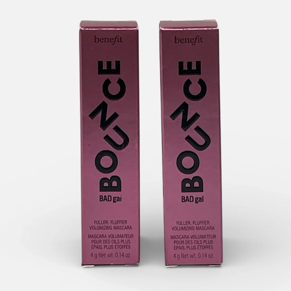 NWT 2 Benefit BADgal BOUNCE Volumizing Mascara Pump’d Up Black Mini